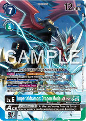 Imperialdramon: Dragon Mode ACE [P-109] (Digimon Adventure 02: The Beginning Set) [Promotional Cards] | Red Riot Games CA