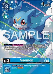 Veemon [P-117] (Digimon Adventure 02: The Beginning Set) [Promotional Cards] | Red Riot Games CA