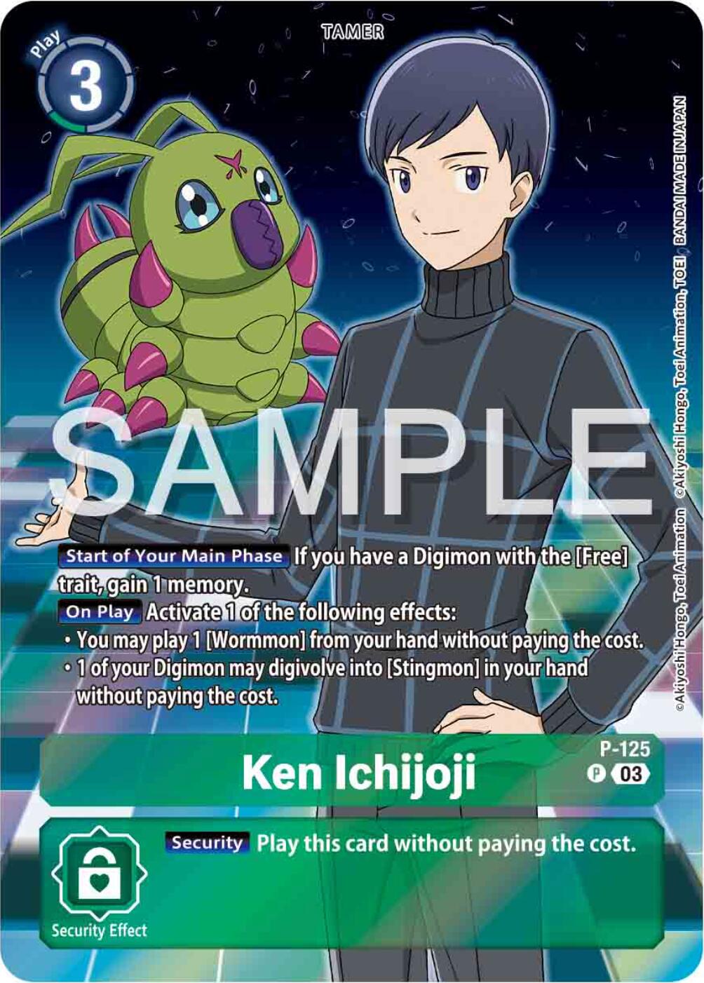 Ken Ichijoji [P-125] (Digimon Adventure 02: The Beginning Set) [Promotional Cards] | Red Riot Games CA
