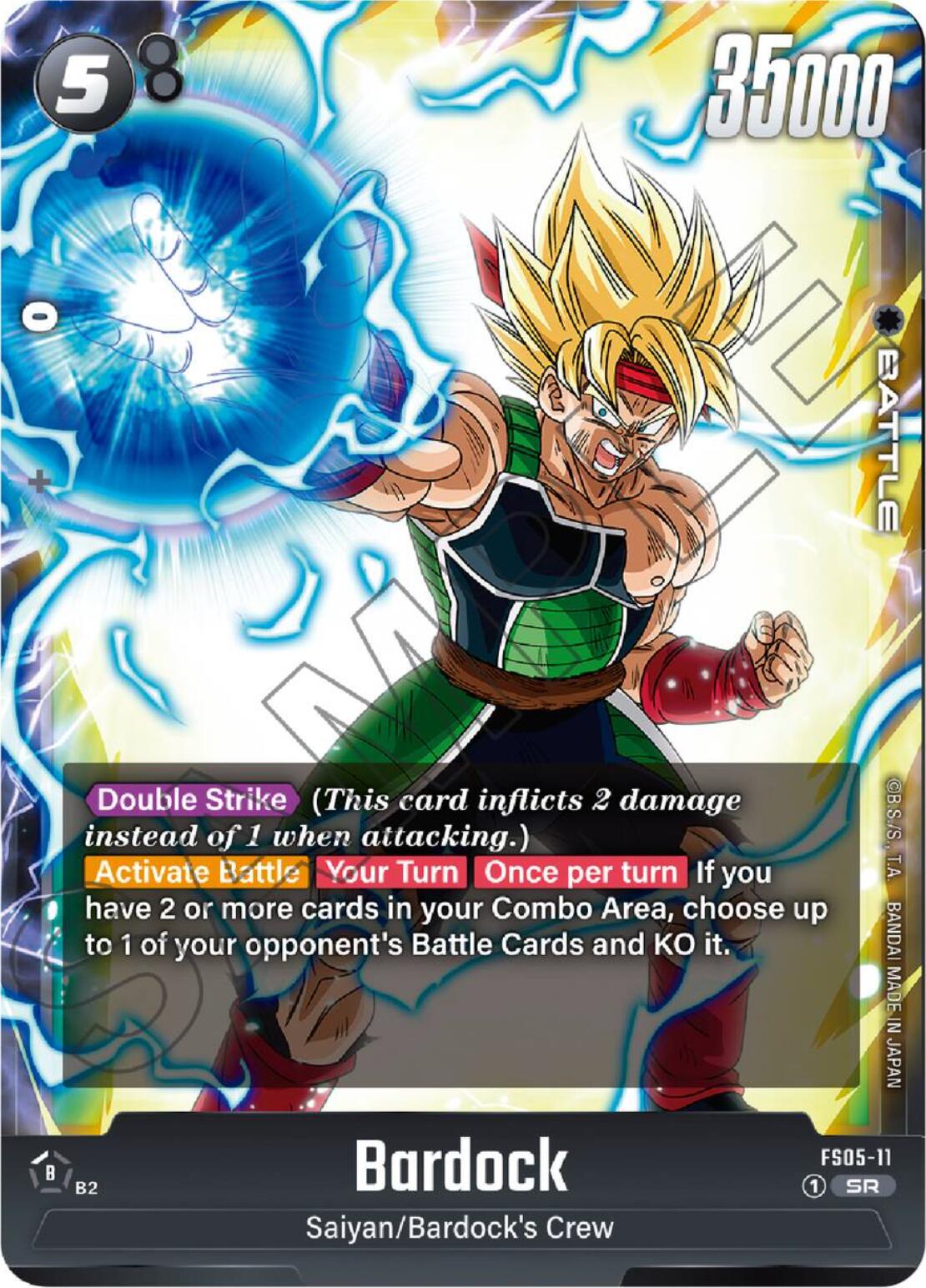 Bardock (Alternate Art) [Starter Deck: Bardock]