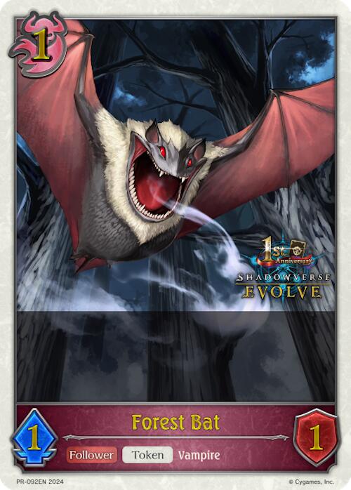 Forest Bat (PR-092EN) [Promotional Cards] | Red Riot Games CA