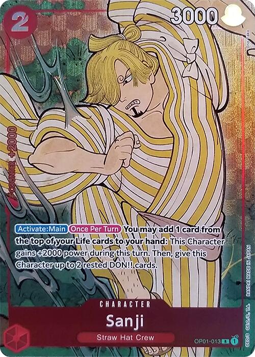 Sanji (English Version 1st Anniversary Set) [One Piece Promotion Cards] | Red Riot Games CA