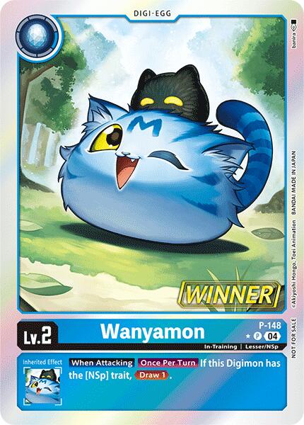 Wanyamon [P-148] (Store Tournament 2024 Jul. – Sep. Winner Pack) [Promotional Cards] | Red Riot Games CA