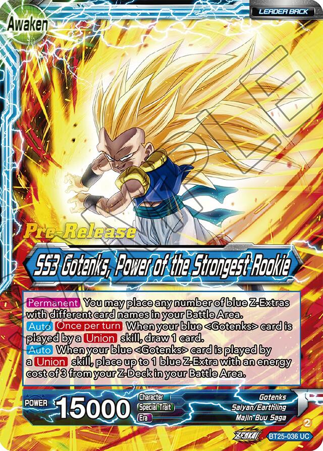 Gotenks // SS3 Gotenks, Power of the Strongest Rookie (BT25-036) [Legend of the Dragon Balls Prerelease Promos] | Red Riot Games CA