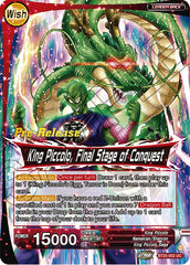 King Piccolo // King Piccolo, Final Stage of Conquest (BT25-002) [Legend of the Dragon Balls Prerelease Promos] | Red Riot Games CA