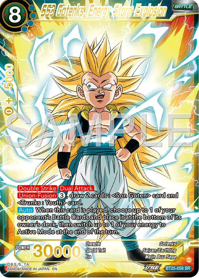 SS3 Gotenks, Energy Storm Explosion (BT25-058) [Legend of the Dragon Balls] | Red Riot Games CA