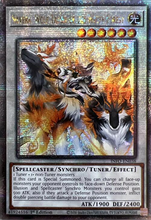 Silvera, Wolf Tamer of the White Forest (Quarter Century Secret Rare) [INFO-EN038] Quarter Century Secret Rare | Red Riot Games CA