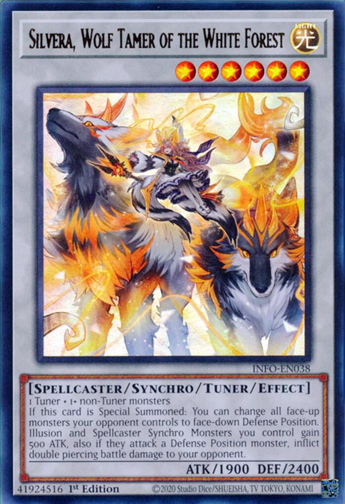 Silvera, Wolf Tamer of the White Forest [INFO-EN038] Ultra Rare | Red Riot Games CA