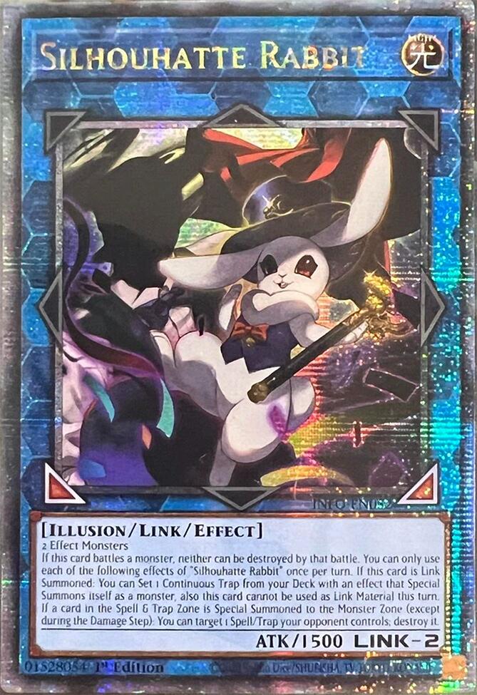 Silhouhatte Rabbit (Quarter Century Secret Rare) [INFO-EN052] Quarter Century Secret Rare | Red Riot Games CA