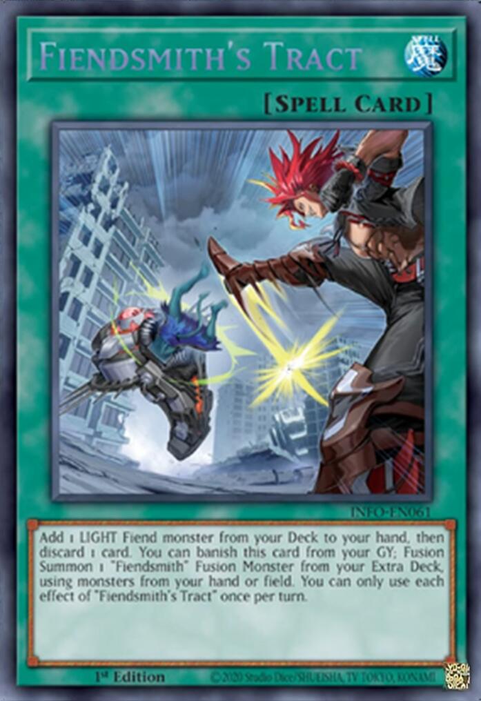 Fiendsmith's Tract [INFO-EN061] Secret Rare | Red Riot Games CA