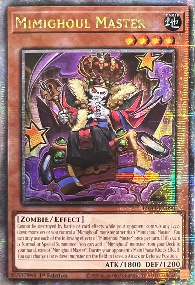 Mimighoul Master (Quarter Century Secret Rare) [INFO-EN090] Quarter Century Secret Rare | Red Riot Games CA