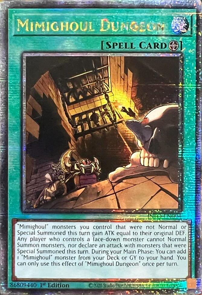 Mimighoul Dungeon (Quarter Century Secret Rare) [INFO-EN094] Quarter Century Secret Rare | Red Riot Games CA