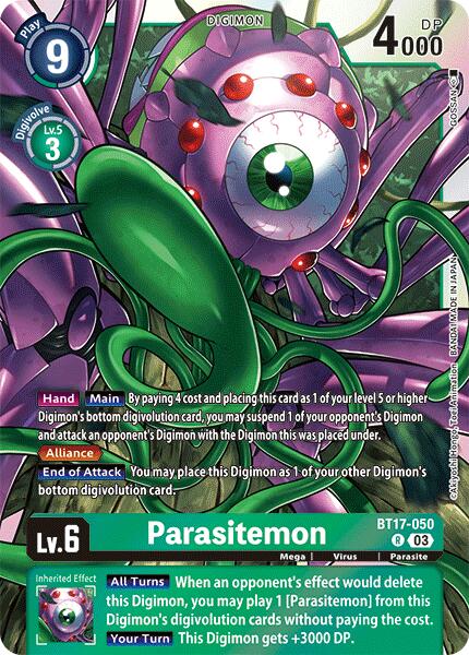 Parasitemon [BT17-050] [Secret Crisis] | Red Riot Games CA