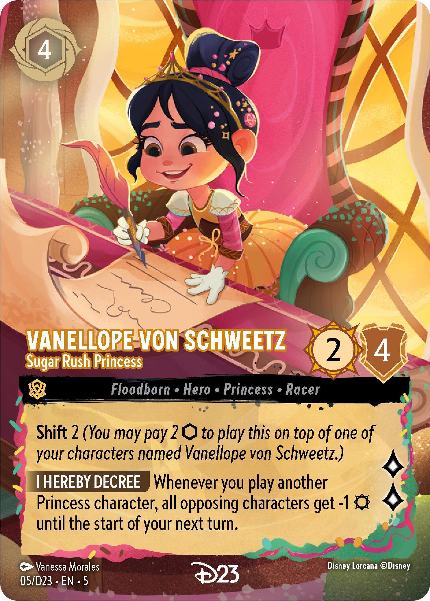 Vanellope von Schweetz - Sugar Rush Princess (5) [D23 Promos] | Red Riot Games CA