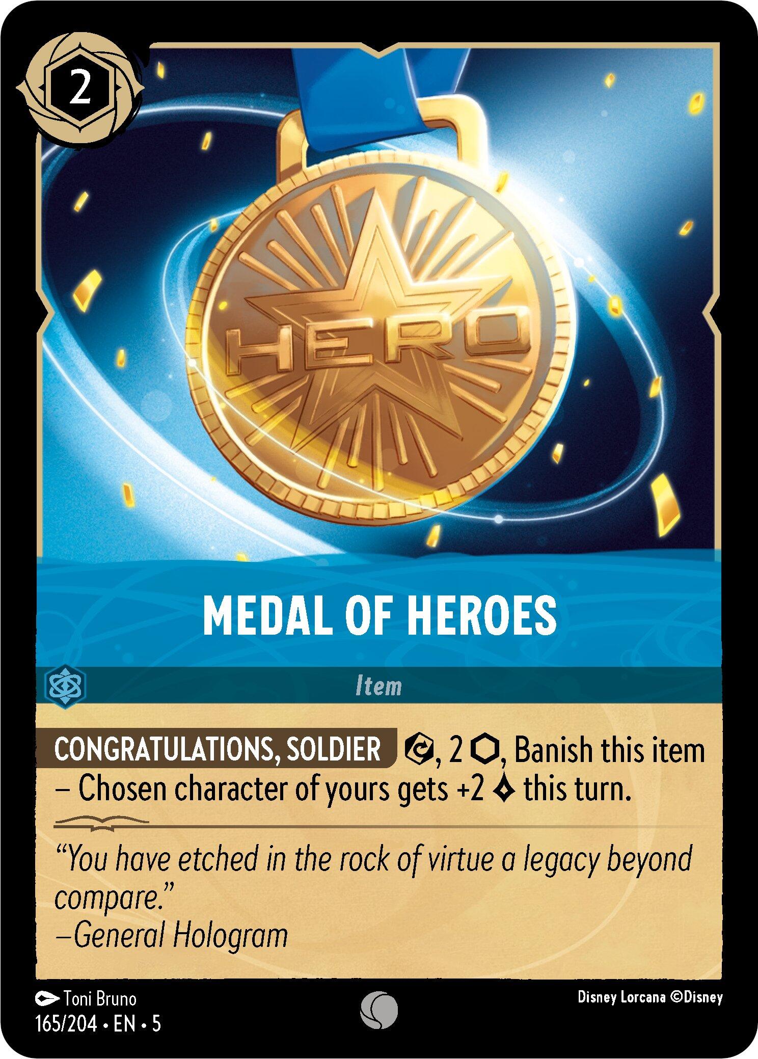 Medal of Heroes (165/204) [Shimmering Skies] | Red Riot Games CA