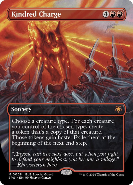 Image for Kindred Charge (Borderless) (58) [Special Guests]