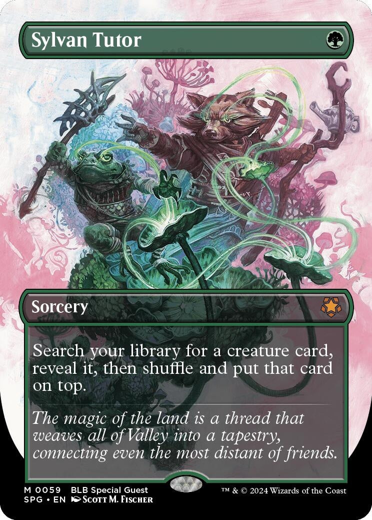 Image for Sylvan Tutor (Borderless) (59) [Special Guests]