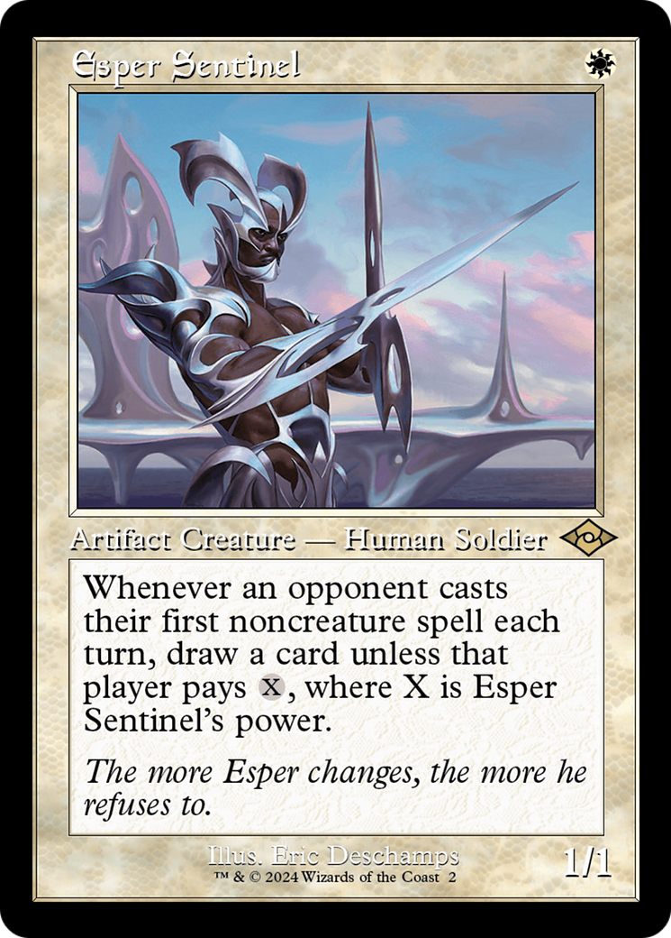 Esper Sentinel (Retro) [Modern Horizons 2] | Red Riot Games CA