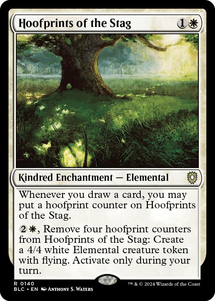 Hoofprints of the Stag [Bloomburrow Commander] | Red Riot Games CA