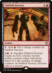 Vulshok Factory [Phyrexia: All Will Be One Commander] | Red Riot Games CA