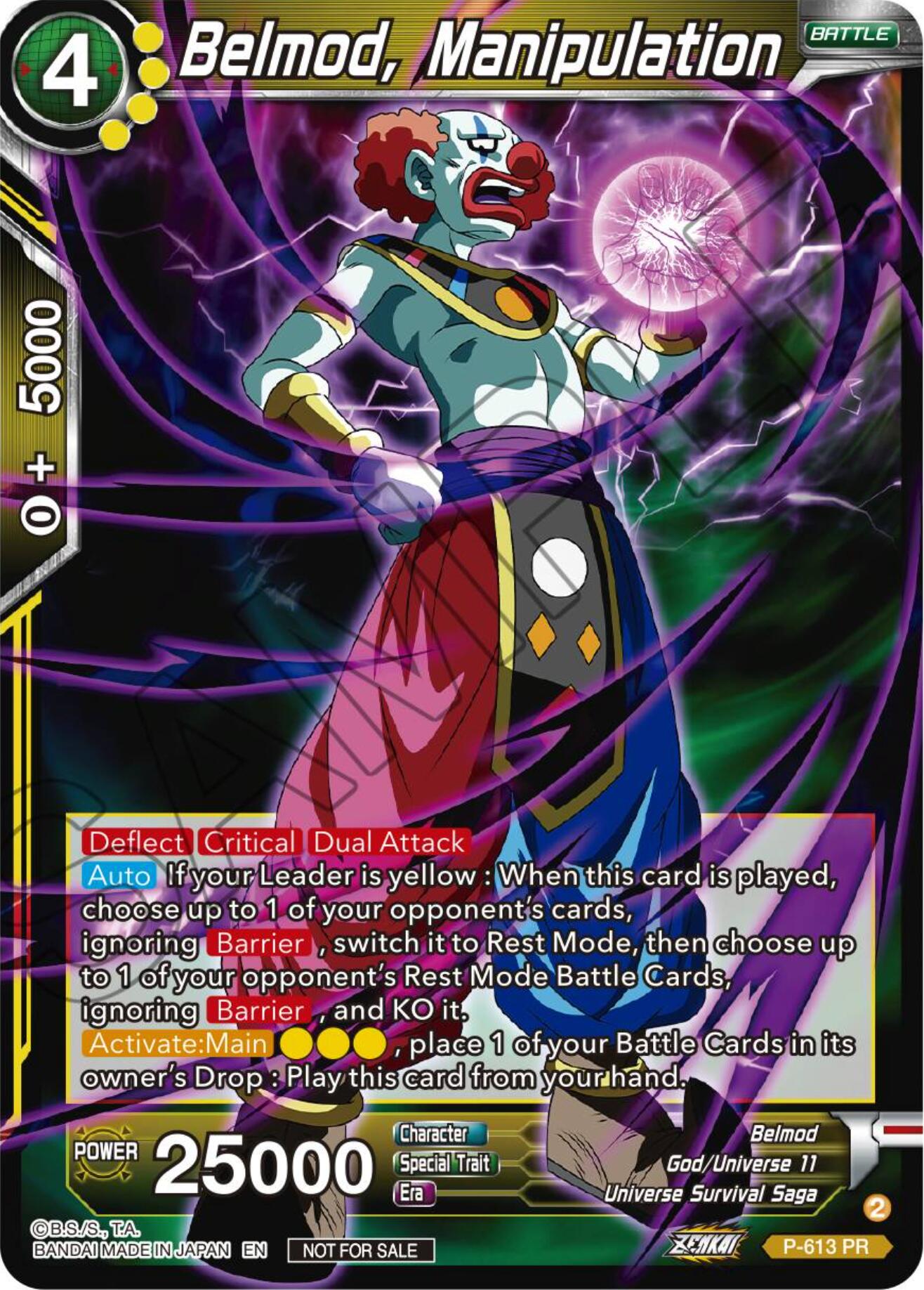 Belmod, Manipulation (Tournament Pack Vol. 8) (P-613) [Promotion Cards] | Red Riot Games CA