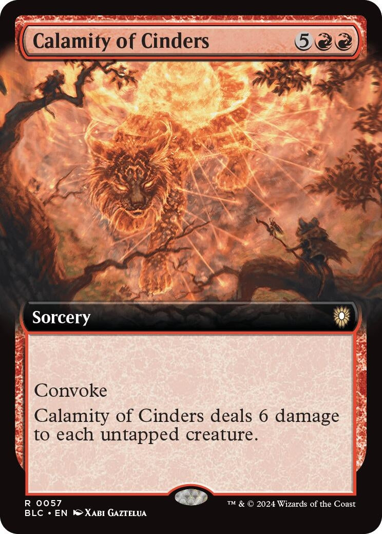 Image for Calamity of Cinders (Extended Art) (57) [BLC]