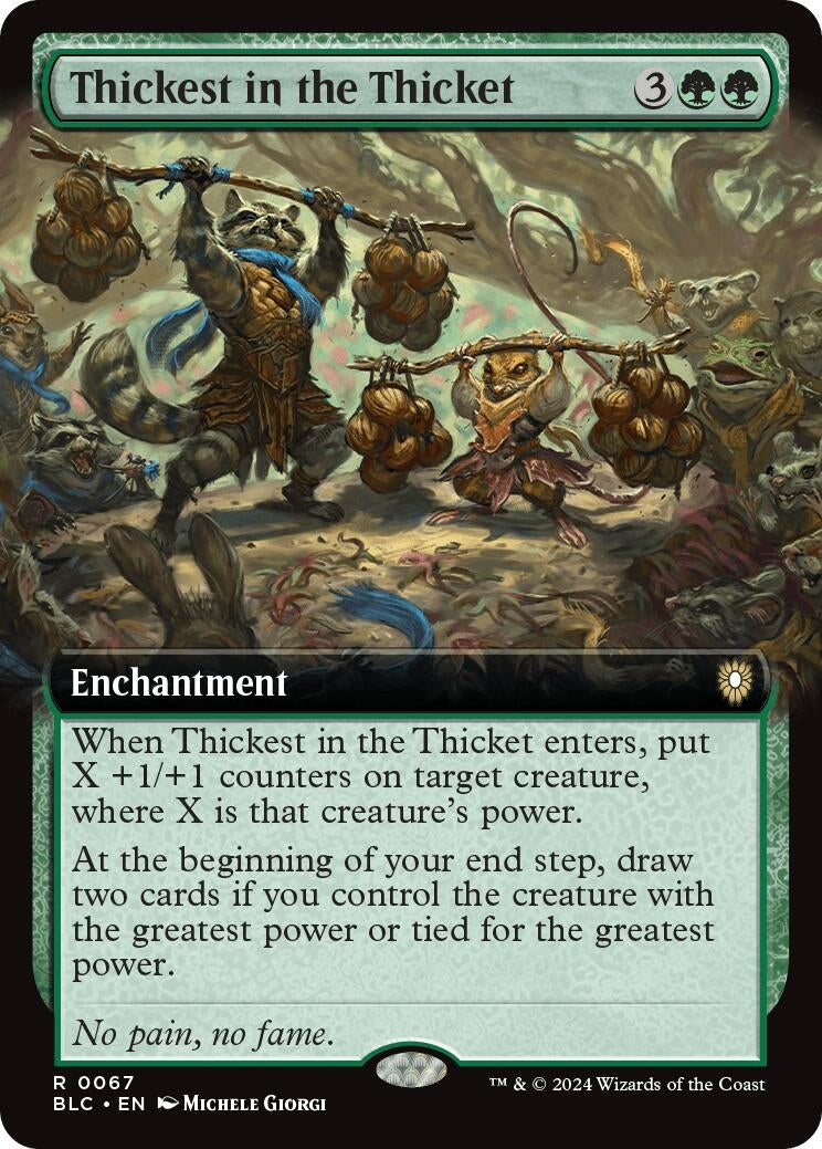 Image for Thickest in the Thicket (Extended Art) (67) [BLC]