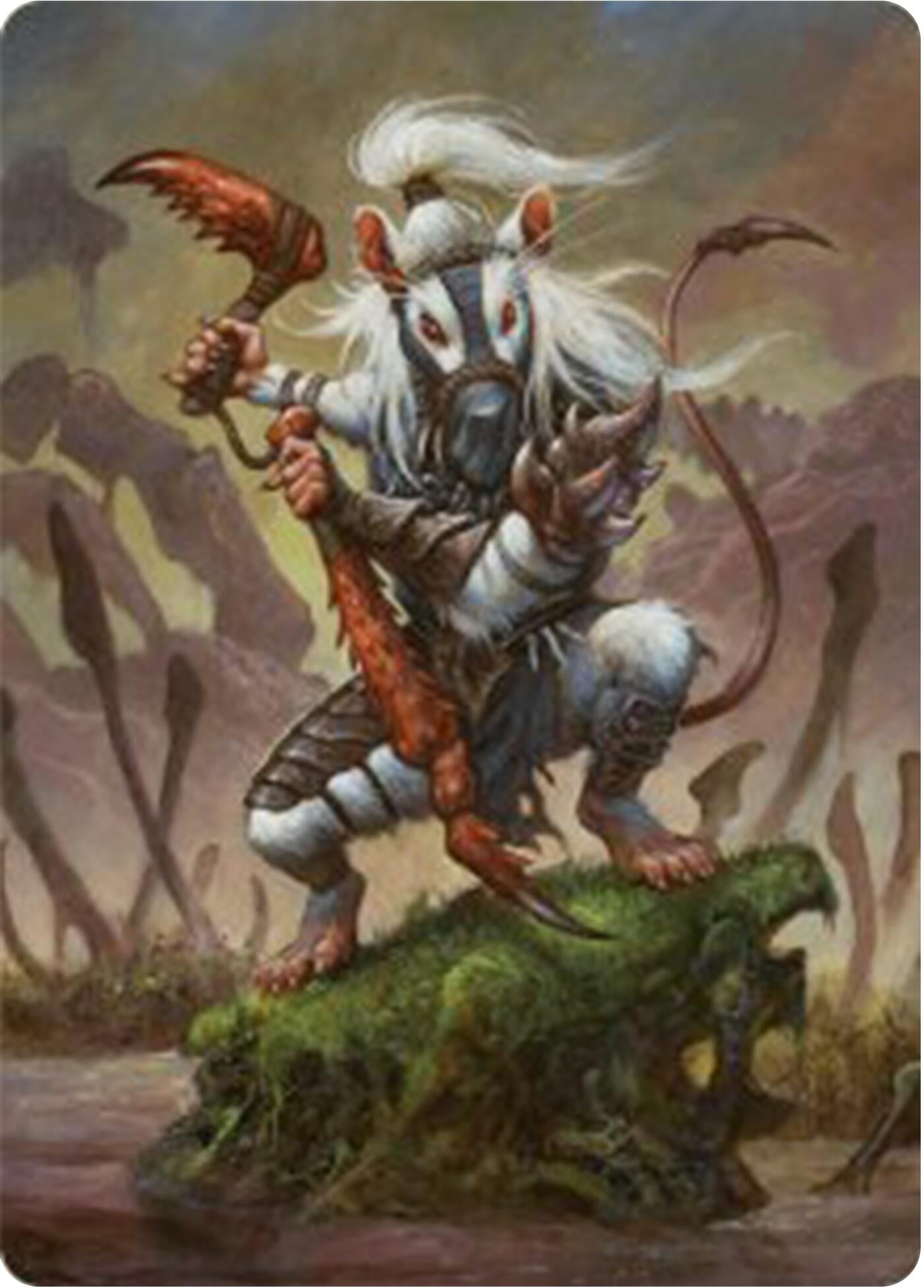 Image for Ink-Eyes, Servant of Oni Art Card (50) [ASBLB]