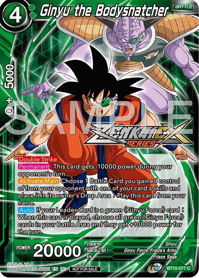 Ginyu the Bodysnatcher (Event Pack 15) (BT10-077) [Promotion Cards] | Red Riot Games CA