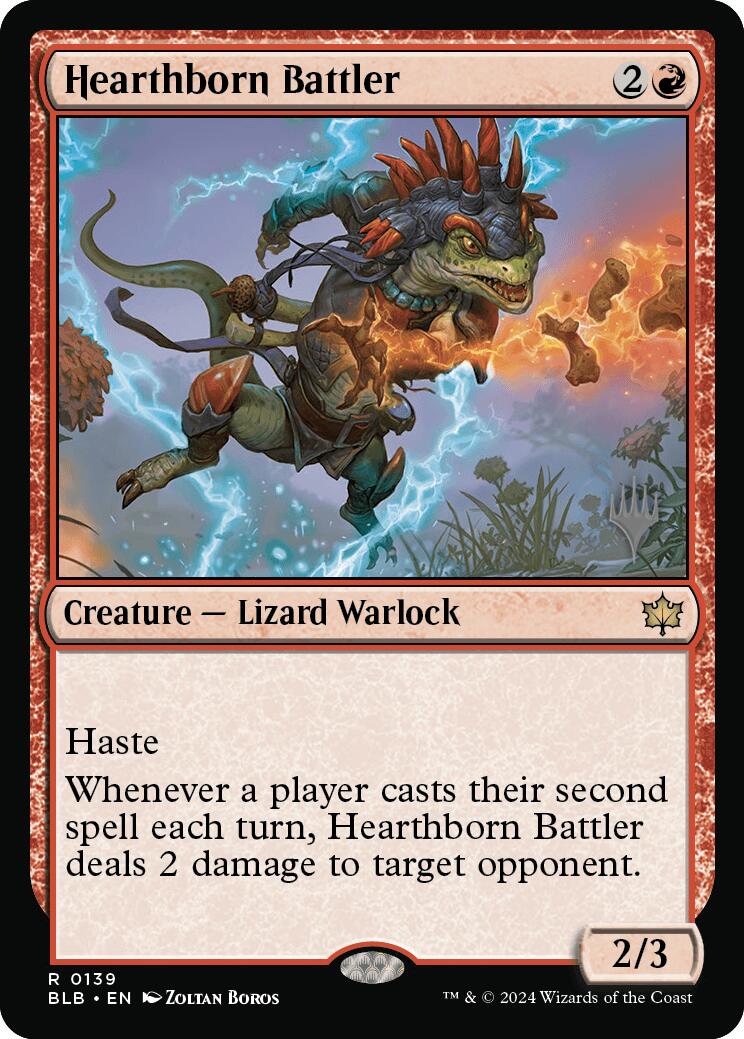 Hearthborn Battler (Promo Pack) [Bloomburrow Promos] | Red Riot Games CA