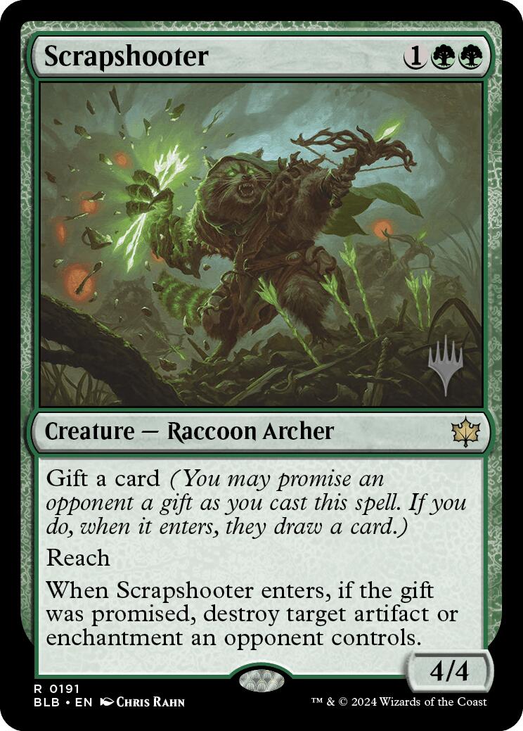 Scrapshooter (Promo Pack) [Bloomburrow Promos] | Red Riot Games CA