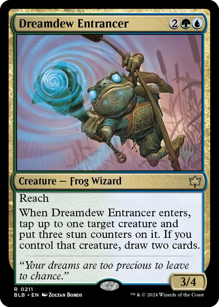Dreamdew Entrancer (Promo Pack) [Bloomburrow Promos] | Red Riot Games CA