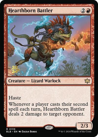 Hearthborn Battler [Bloomburrow Prerelease Promos] | Red Riot Games CA