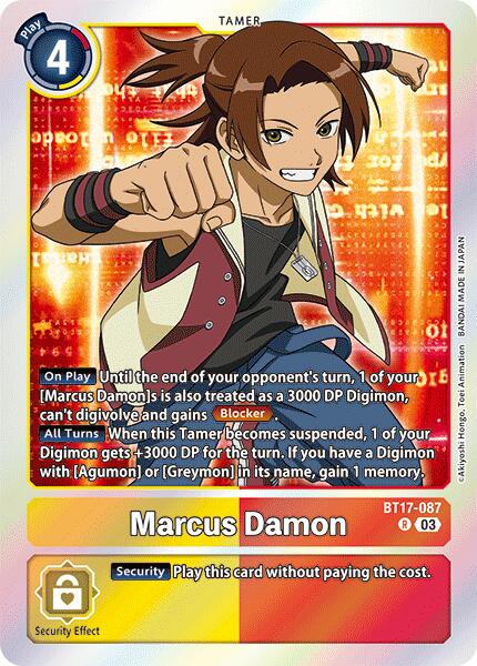 Marcus Damon [BT17-087] [Secret Crisis] | Red Riot Games CA