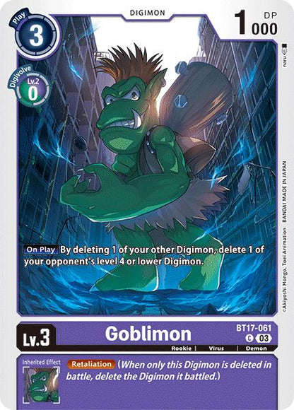 Goblimon [BT17-061] [Secret Crisis]