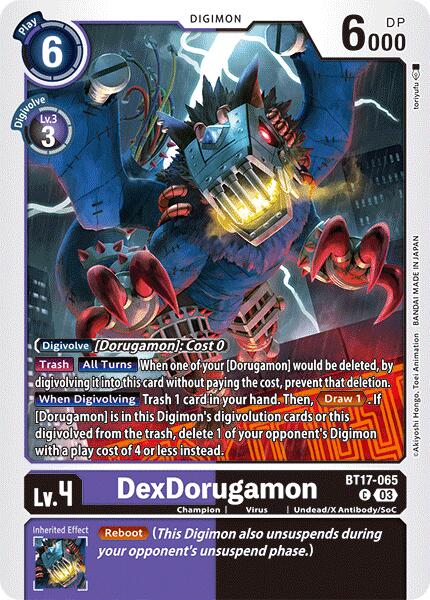 DexDorugamon [BT17-065] [Secret Crisis] | Red Riot Games CA