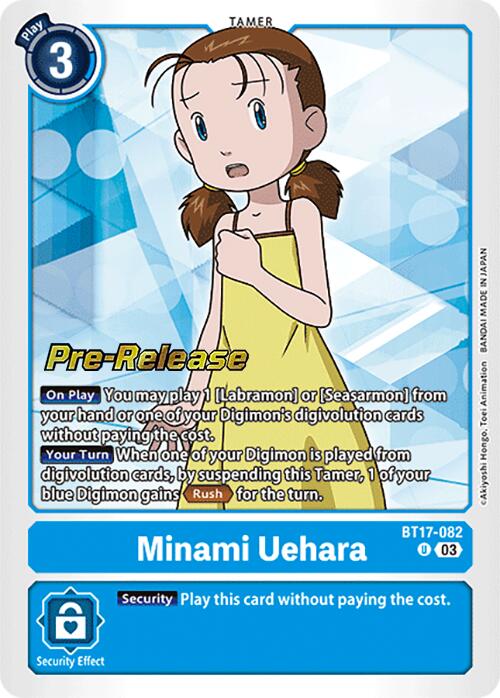 Minami Uehara [BT17-082] [Secret Crisis Pre-Release Cards] | Red Riot Games CA