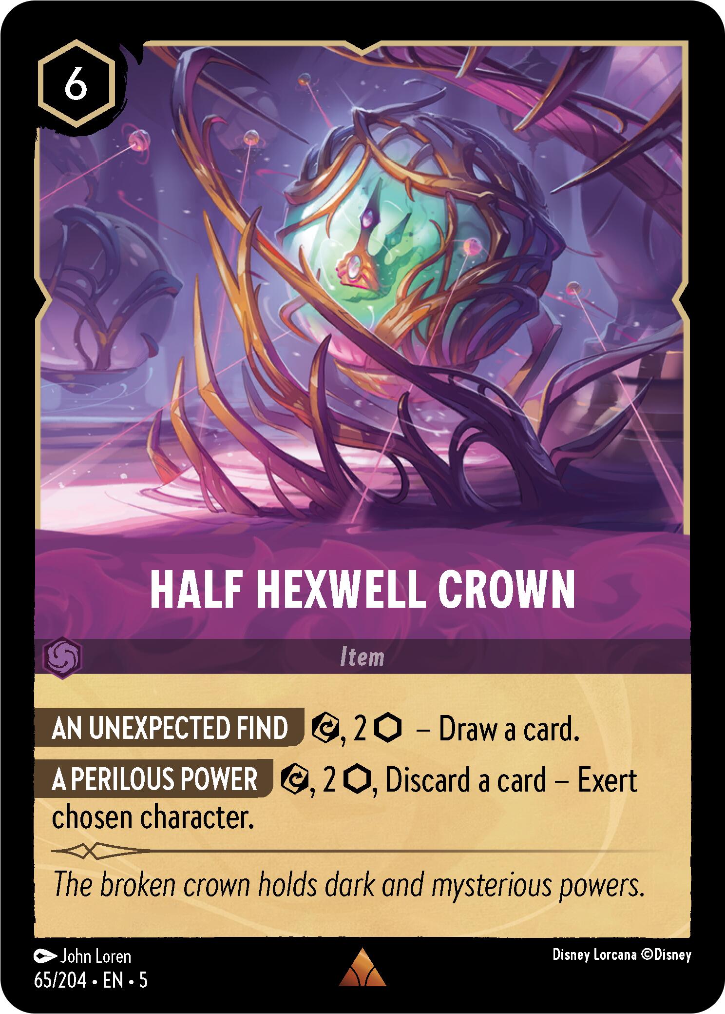 Half Hexwell Crown (65/204) [Shimmering Skies] | Red Riot Games CA