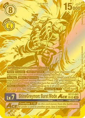 ShineGreymon: Burst Mode ACE [BT17-041] (Textured) [Secret Crisis] | Red Riot Games CA