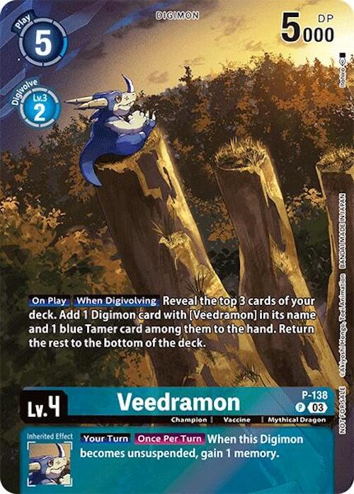 Veedramon [P-138] (Update Pack 2024) [Secret Crisis] | Red Riot Games CA