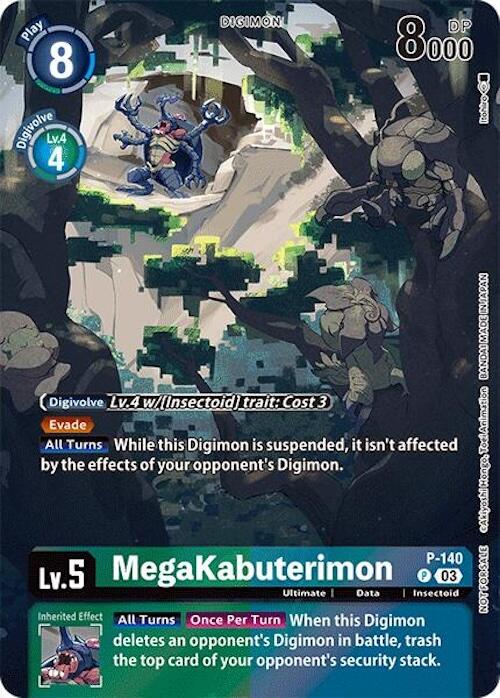 MegaKabuterimon [P-140] (Update Pack 2024) [Secret Crisis] | Red Riot Games CA