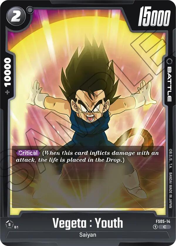 Vegeta : Youth [Starter Deck: Bardock] | Red Riot Games CA