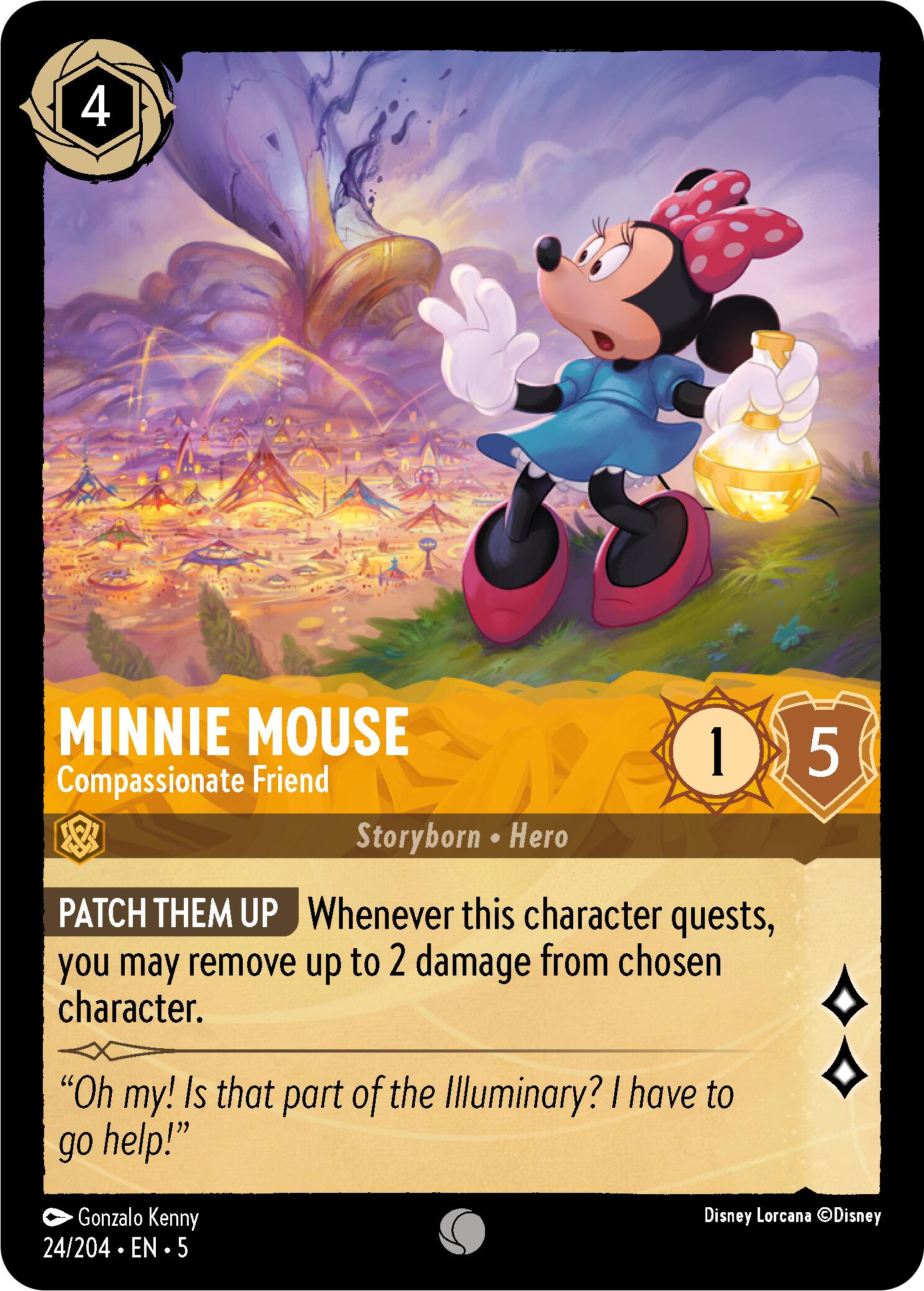 Minnie Mouse - Compassionate Friend (24/204) [Shimmering Skies] | Red Riot Games CA