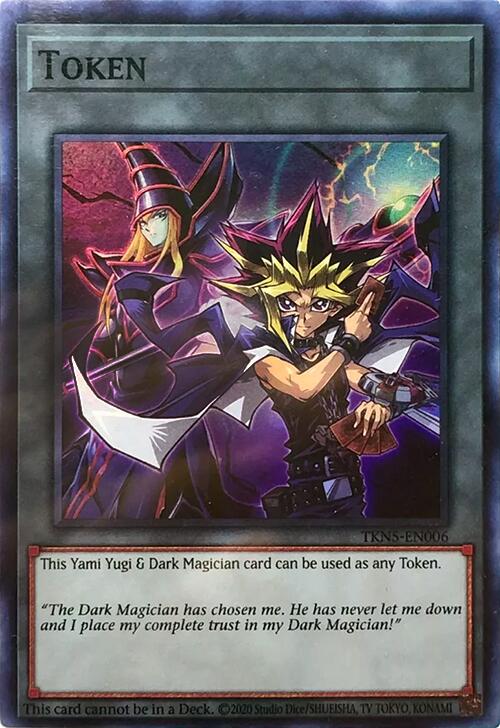 Token: Yami Yugi & Dark Magician [TKN5-EN006] Super Rare | Red Riot Games CA