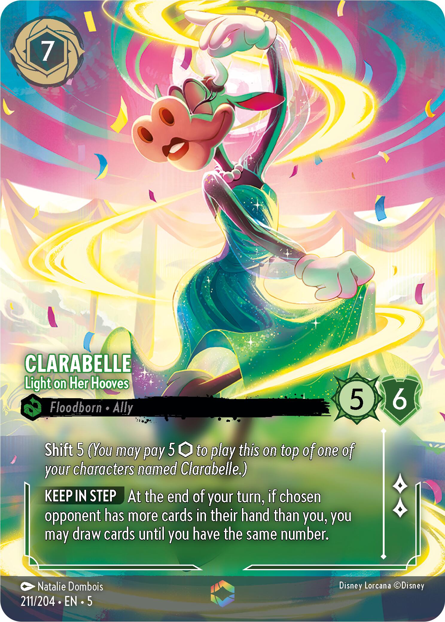 Clarabelle - Light on Her Hooves (Enchanted) (211/204) [Shimmering Skies] | Red Riot Games CA