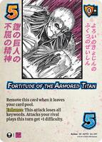 Fortitude of the Armored Titan - Attack on Titan: Battle for Humanity (AOT01) | Red Riot Games CA