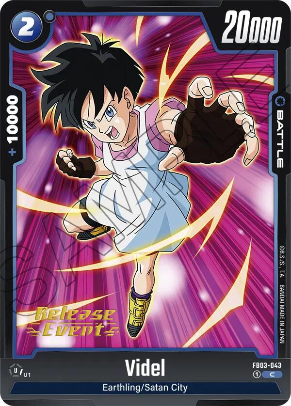 Videl (FB03-043) [Raging Roar Release Event Cards] | Red Riot Games CA