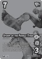 Stomp of the Female Titan (Alternate Art) [Battle for Humanity]