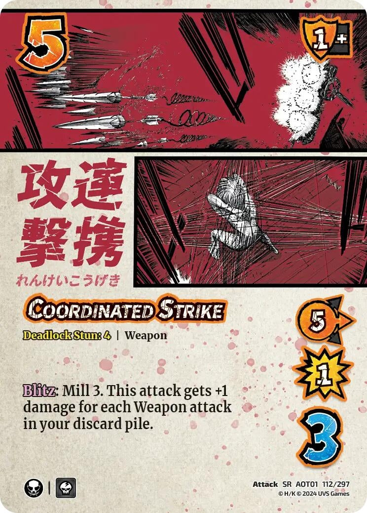 Image for Coordinated Strike (112/297) [AOT1]