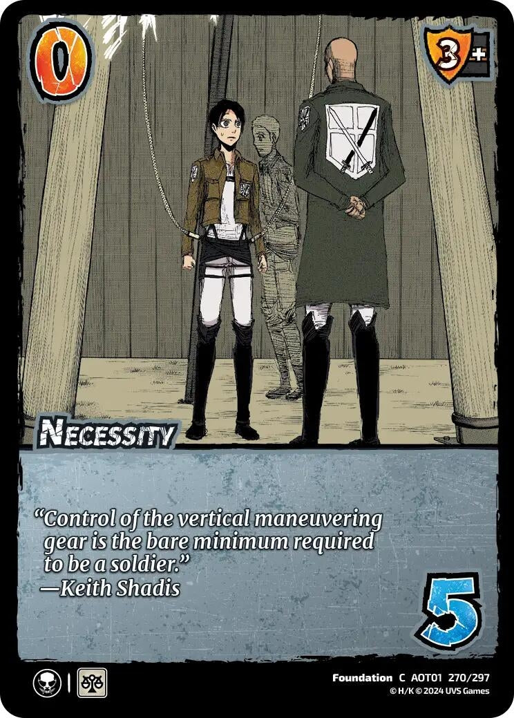 Image for Necessity (270/297) (AOT1) - UniVersus